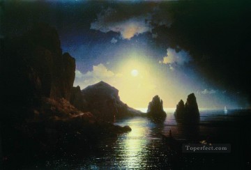 イワン・コンスタンティノヴィチ・アイヴァゾフスキー Painting - 海の景色 1841 1 ロマンチックなイワン・アイヴァゾフスキー ロシア